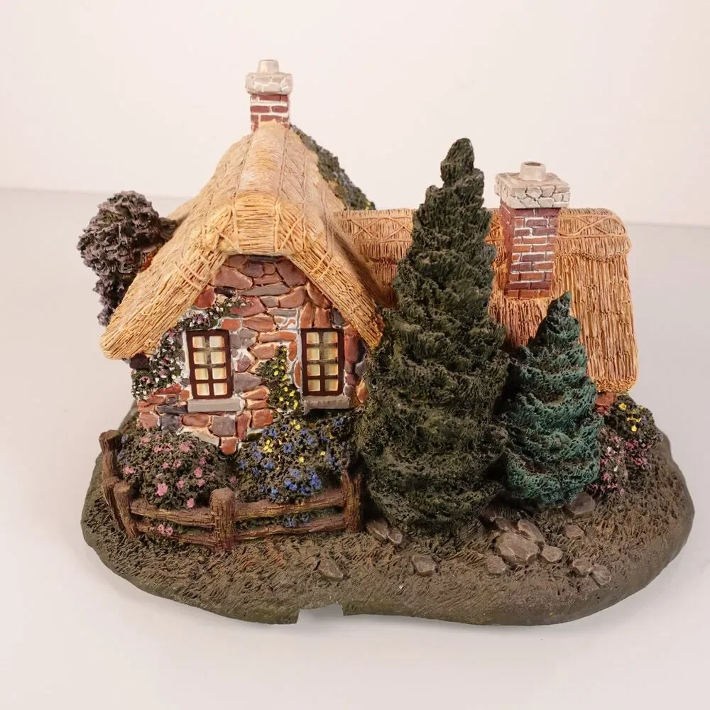 Hawthorne Village Seaside Thomas Kinkade Seaside Boathouse Lighted COA 79735